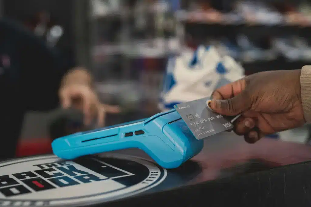 máquina de cartão para sistema de gestão